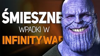 Avengers Infinity War - Śmieszne wpadki i sceny zakulisowe!