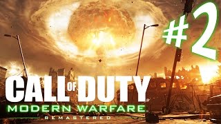 Call of Duty Modern Warfare Remastered - Parte 2: NUKEEEE!!! [ Playstation 4 - Playthrough ]