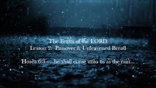 The Feasts of the LORD - Part 2