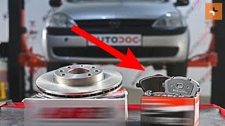 Instrucción: Cómo cambiar Discos de freno delanteros,Pastillas de freno delanteras en OPEL CORSA C