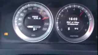 Volvo S60 T4 0-200 km/h acceleration