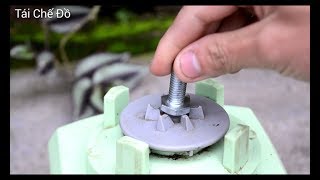 Sáng tạo cực hay với máy xay sinh tố cũ
