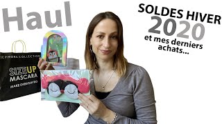 ♡  Haul Soldes hiver 2020 et derniers achats ♡
