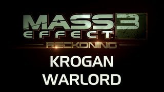 Mass Effect 3 Multiplayer - Krogan Warlord Gameplay