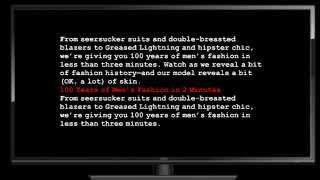 100 Years of Men’s Swimwear in 3 Minutes - Mode com