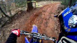 yz250 trail riding helmet cam!(2 stroke!!!)