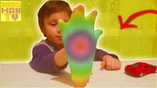 Макс СДЕЛАЛ СЛАЙМ СВОИМИ РУКАМИ!!! Slime video DIY for kids /// Лизун челлендж для детей