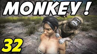 ARK Survival Evolved - E32 "Mesopithecus Monkey!" (Gameplay / Playthrough / 1080p)