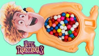 Hotel Transylvania 3 Jonathan Has Surprise Toys in His Gumball Belly!