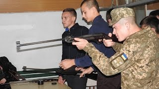 урок мужності та стрілецькі змагання у ЗОШ №51