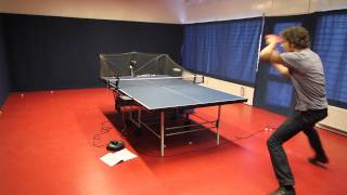 Test af Robo Pong 2050