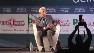 Smuraglia - Renzi , Festa dell'Unità Bologna 15 Settembre 2016