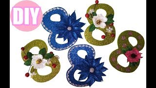 DIY:Подарок на 8 Марта МАГНИТ 8 из ФОАМИРАНА на холодильник МК/Идея подарка из фома своими руками