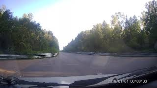 Artway AV-390 - Встречное движение. Тест ВР-Форума #7