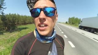 Продолжаем ехать на Каунас.  Роуд трип во всей красе.
