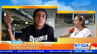 Madre de Lorent Saleh espera que su hijo sea liberado en las próximas horas