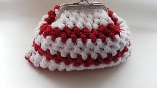 Вязаная крючком косметичка Crochet beautician.