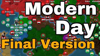 Mod Review World Conqueror 4:Modern Day mod Final version