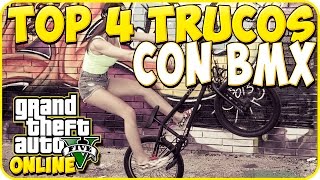 Gta 5 Online - Top 4 En Trucos Con BMX - Trucos Gta 5 Online