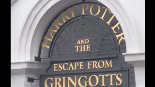 Gringotts Ride Universal Studios Orlando Florida