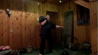 80 KG KETTLEBELL CLEANS ВЗЯТИЕ ГИРИ 80 КГ НА ГРУДЬ