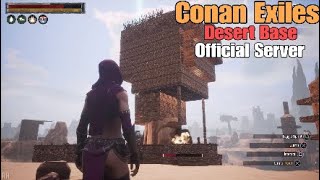 Conan Exiles - Desert Base Raid (Official Server)