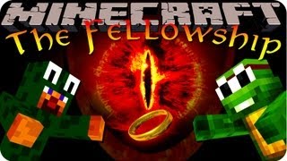 Minecraft Lord Of The Rings Mod Pack! The Fellowship Ep #2 EPIC DUNGEONS AND HANG GLIDERS!