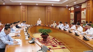 Họp Ban Chỉ đạo Trung ương về phòng chống tham nhũng
