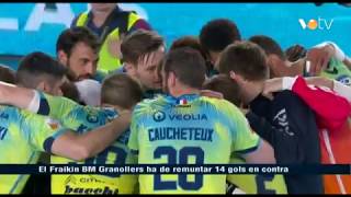 VOTV -El Fraikin BM Granollers ha de remuntar 14 gols en contra