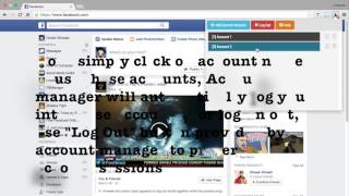 How To Use Multiple Facebook Accounts Using Account Manager