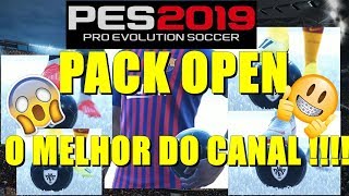 PES 2019 - PACK OPEN TA MUITO FACIL TIRAR BOLA PRETA #PES2019