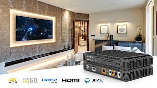 WyreStorm NetworkHD™ 600 Series Premium Quality 4K HDR over 10Gb IP with SDVoE Residential