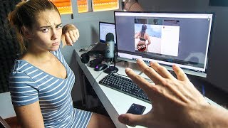 MI NOVIA ME PILLA VIENDO FOTOS DE MI AMIGA EN BIKINI !! *se vuelve loca*