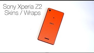 Sony Xperia Z2 Sticker Skin Cover - Review / Install