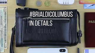 #Классчический мужской #клатч из #натуральной #кожи #BRIALDI #Columbus от производителя