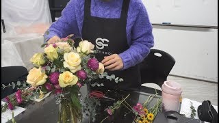 [SFS] 프렌치 스타일의 플라워 화병 꽃꽂이 (vase arrangement )