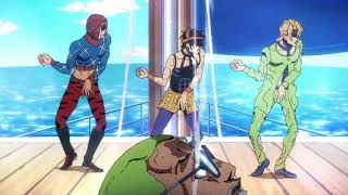 JoJo Part 5  Passione Gang-Star dance. [HD]