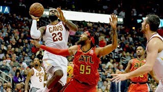 LeBron James Amazing Blocks! Cavs 10 Game Win Streak! 2017-18 Season