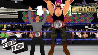 Top 10 WrestleMania 34 Moments | WR3D