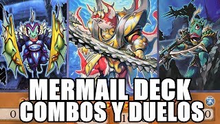 MERMAIL DECK ¡EXPLICACIÓN DE COMBOS Y DUELOS! | Yu-Gi-Oh! Duel Links