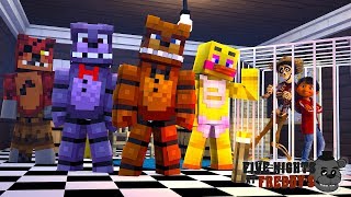 Minecraft FIVE NIGHTS AT FREDDYS - MIGUEL & HECTOR FROM THE MOVIE COCO ARE TRAPPED IN THE FNAF HOTEL