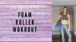 FOAM ROLLER STRETCH AND TONE