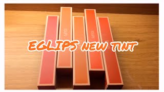 품절대란 이글립스 신상 벨벳핏 틴트 전색상 발색리뷰 EGLIPS VELVET FIT TINT 5colors