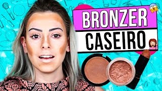 FAÇA SEU BRONZER PARA CONTORNO EM CASA | Amanda Domenico