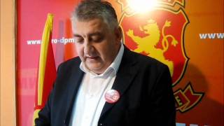 Прес на ОК ВМРО ДПМНЕ Струмица, Васил Пишев, кандидат за пратеник 01 06 2011