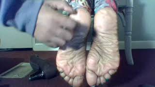 Boyfriend Tickles Girlfriend Stinky Soles Roleplay / Patreon Clip