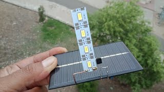 DIY AUTO ON/OFF SOLAR LIGHT (RECHARGRABLE)