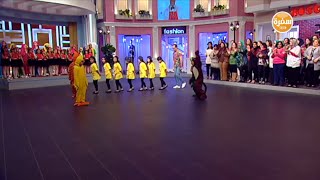 استعراض علي أغنية Walking in the jungel | شارع شريف