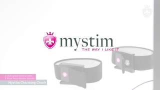 Ремешок пояс для члена и яичек Mystim Charming Chuck для электростимуляции