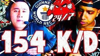 *WORLD RECORD* 154-0 Highest Flawless KD Gameplay Solo..? (Swagg's 247RC) #SwaggRC - COD BO4